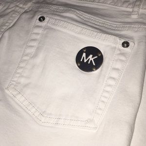 EUC MICHAEL KORS WHITE JEANS